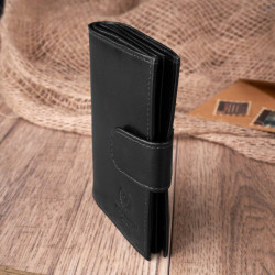 SKÓRZANY PORTFEL MĘSKI PAOLO PERUZZI RFID T-14-BL