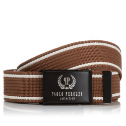 BRĄZOWY PASEK MĘSKI PAOLO...