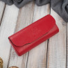 Etui na okulary piórnik pokrowiec skórzany Paolo Peruzzi T-83-RD