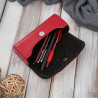 Etui na okulary piórnik pokrowiec skórzany Paolo Peruzzi T-83-RD