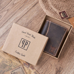 Portfel męski skórzany z ochroną RFID Paolo Peruzzi T-13-BR