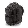 Czarny plecak trekkingowy taktyczny wodoodporny 4076-BL