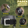 Pasek męski skórzany wojskowy 110 cm PG-06-BL-110