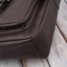 Listonoszka męska na ramię vintage retro ze skóry naturalnej brązowa Paolo Peruzzi E-32-BR