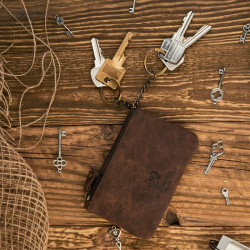 Zestaw prezentowy ZUP-37-BR portfel damski skórzany T-05 etui T-51