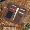 Zestaw prezentowy ZUP-37-BR portfel damski skórzany T-05 etui T-51
