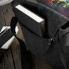 Torba męska na ramię messenger ze skóry syntetycznej SP-07-BL