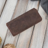 Etui na okulary piórnik pokrowiec skórzany vintage Paolo Peruzzi T-83-HBR