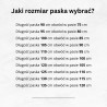 Pasek męski skórzany premium z klasyczną klamrą elegancki brązowy 120 cm Paolo Peruzzi PG-09-BR-120