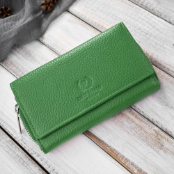 Zestaw prezentowy dla niej portfel damski skórzany T-138 i etui na karty T-151 Paolo Peruzzi ZUP-145-GR