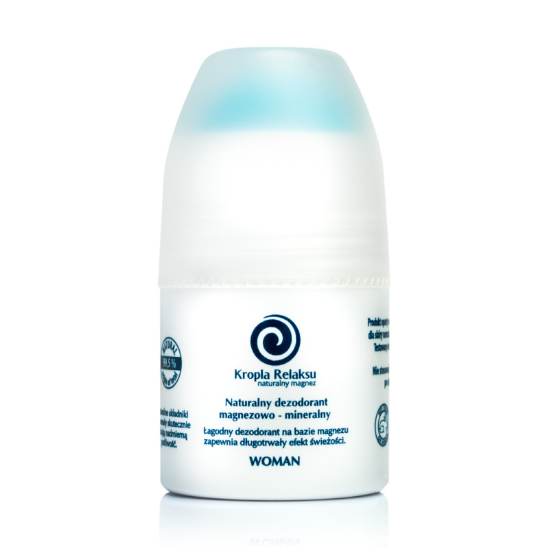 Naturalny Dezodorant Magnezowo Mineralny Woman 60ml. Bez aluminium