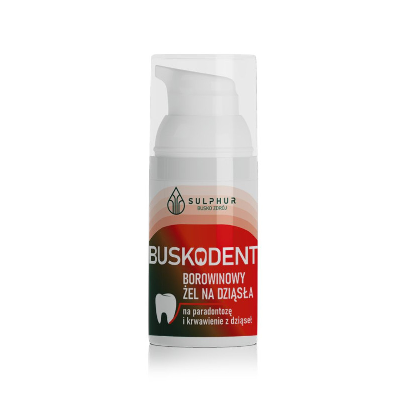 BUSKODENT BOROWINOWY ŻEL NA DZIĄSŁA 35 G