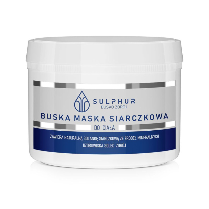 BUSKA MASKA SIARCZKOWA 200 g MASKA DO CIAŁA