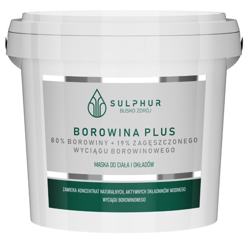 BOROWINA PLUS 1000 G MASKA DO CIAŁA I OKŁADÓW