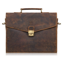 Męska skórzana aktówka...