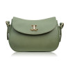 Torebka damska ze skóry syntetycznej zielona na ramię SP-21-GRE