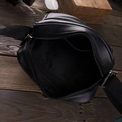 Torba męska skórzana saszetka na ramię Paolo Peruzzi T-74-BL