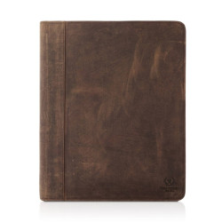 Vintage skórzany biwuar A4...