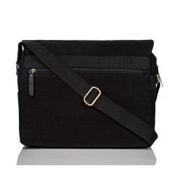 Zestaw męski torba męska na ramię vintage T-17 portfel męski T-03 Paolo Peruzzi ZUP-18-BL