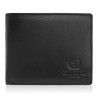 Czarny skórzany portfel męski RFID Paolo Peruzzi T-47-BL