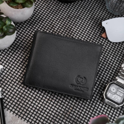 Czarny skórzany portfel męski RFID Paolo Peruzzi T-47-BL