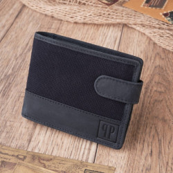Portfel męski skórzany z ochroną RFID Paolo Peruzzi T-03-BL