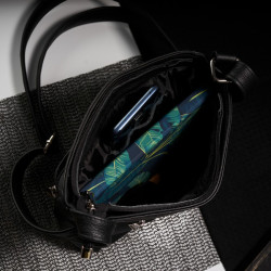 Skórzana listonoszka na ramię damska Paolo Peruzzi Z-47-BL