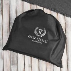 Męska torba skórzana na laptopa do pracy na co dzień brązowa Paolo Peruzzi IM-06-BR