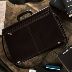 Teczka męska ze skóry naturalnej Paolo Peruzzi T-80-BR