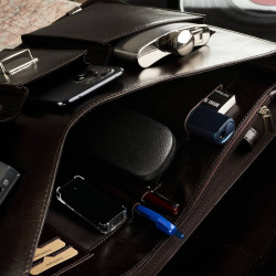 Teczka męska ze skóry naturalnej Paolo Peruzzi T-80-BR