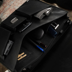 Teczka męska ze skóry naturalnej vintage Paolo Peruzzi T-80-HBL