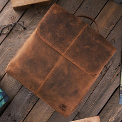 Plecak damski skórzany modny miejski duży Paolo Peruzzi T-72-HBR