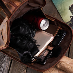 Plecak damski skórzany modny miejski mały vintage Paolo Peruzzi T-73-HBR