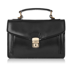 Klasyczna skórzana torebka...