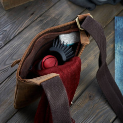 Skórzana torebka damska vintage Paolo Peruzzi T-60-HBR