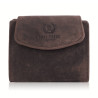 Damski brązowy skórzany portfel Paolo Peruzzi T-12-HBR