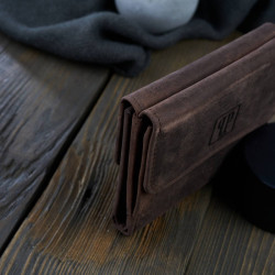 Damska portmonetka brązowa Paolo Peruzzi T-11-BR