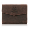 Portfel damski skórzany vintage RFID Paolo Peruzzi T-35-BR
