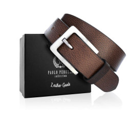 Skórzany pasek męski klasyczny vintage 120 cm Paolo Peruzzi 01Z02120