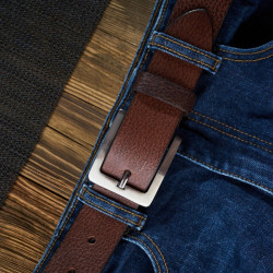 Skórzany pasek męski klasyczny vintage 120 cm Paolo Peruzzi 01Z02120