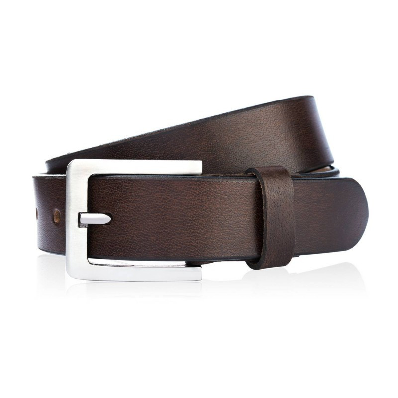 Brązowy pasek męski skórzany vintage 120 cm Paolo Peruzzi 04Z02120