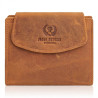 Modny skórzany portfel damski RFID Paolo Peruzzi T-12-OR