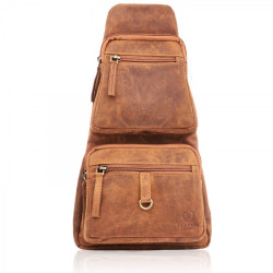 Skórzany młodzieżowy plecak...