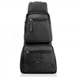 Skórzany młodzieżowy plecak...