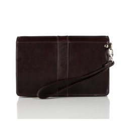 Saszetka męska do ręki skórzana Paolo Peruzzi T-21-BR