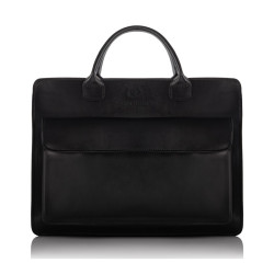 Elegancka skórzana aktówka...