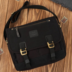 Torba męska na ramię vintage Paolo Peruzzi T-17-BL