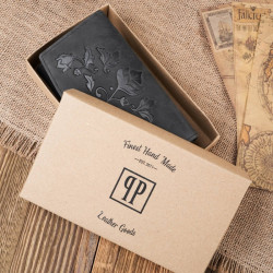 Portfel damski skórzany duży vintage Paolo Peruzzi T-01-BL