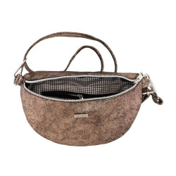 Damska saszetka nerka skórzana Paolo Peruzzi Z-15-F