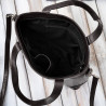 Torebka damska skórzana na ramię brązowa pojemna shopper bag Paolo Peruzzi T-41-BR